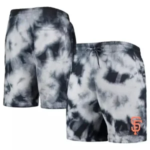 Men's Black San Francisco Giants Team Dye Shorts