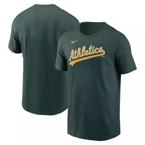 Nike | Men's Green Oakland Athletics T-shirt