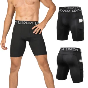 3 Pack Men Sports Shorts with Pocket